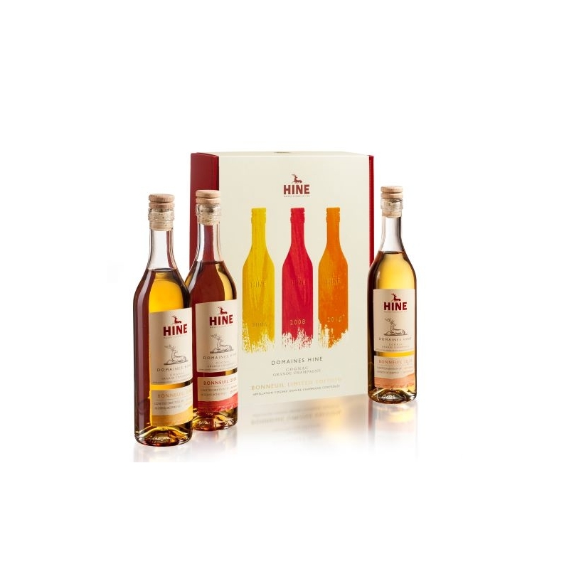 Coffret Domaine Bonneuil Cognac Hine édition limitée