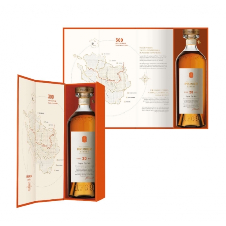 20 Ans d'Age Grande Champagne édition limitée Cognac Prunier