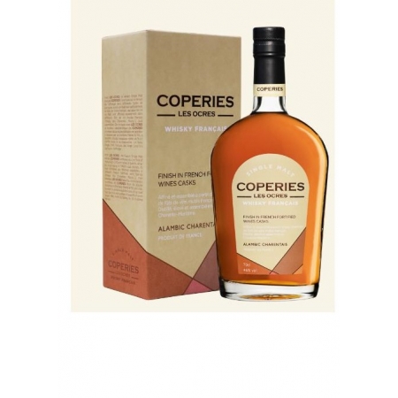 Single malt Coperies Les Ocres French Whisky  Merlet