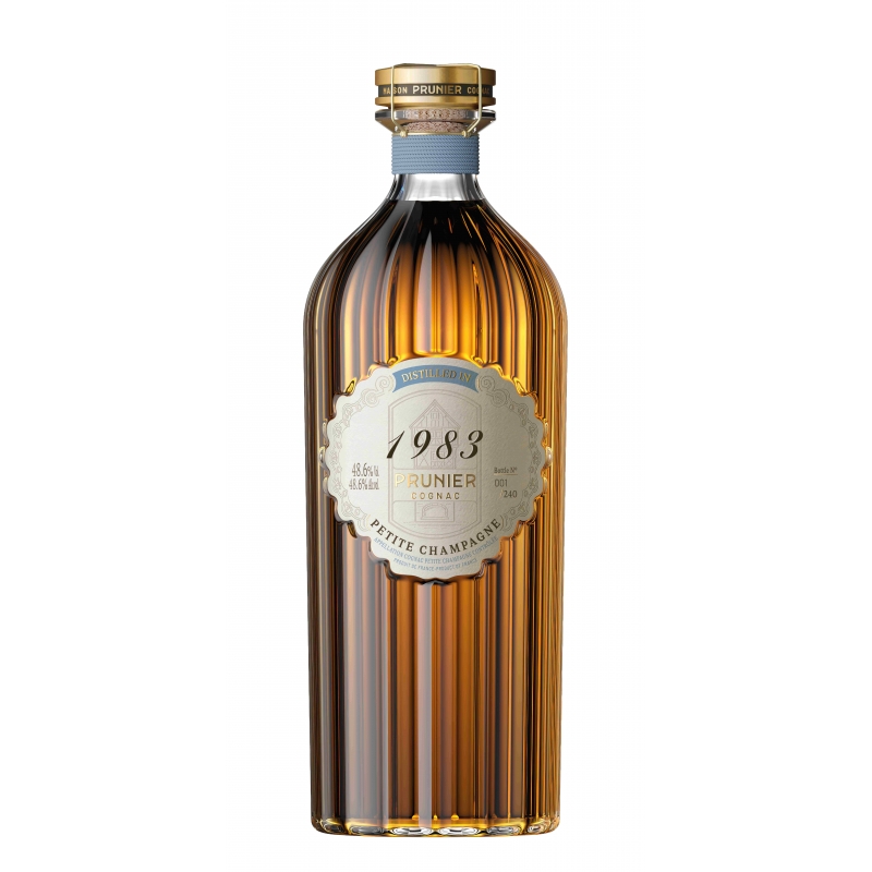 Vintage 1983 Petite Champagne limited edition Cognac Prunier