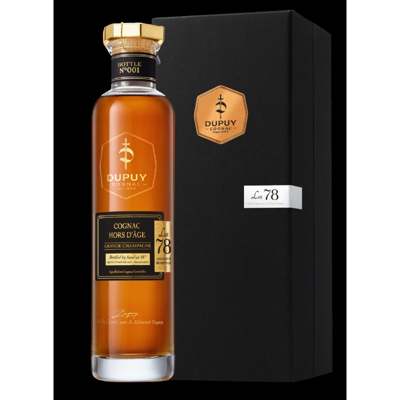 Lot 78 Grande Champagne limited edition Dupuy Cognac