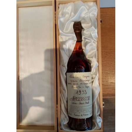 Millésime 1993 Grande Champagne Cognac François de Marange édition limitée