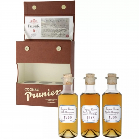 Coffret Lucky Box Millésimes Cognac Prunier