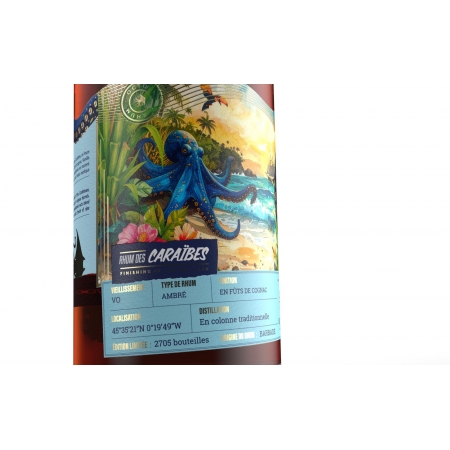 Rhum des Caraïbes Octoray Maison Raynaud édition limitée
